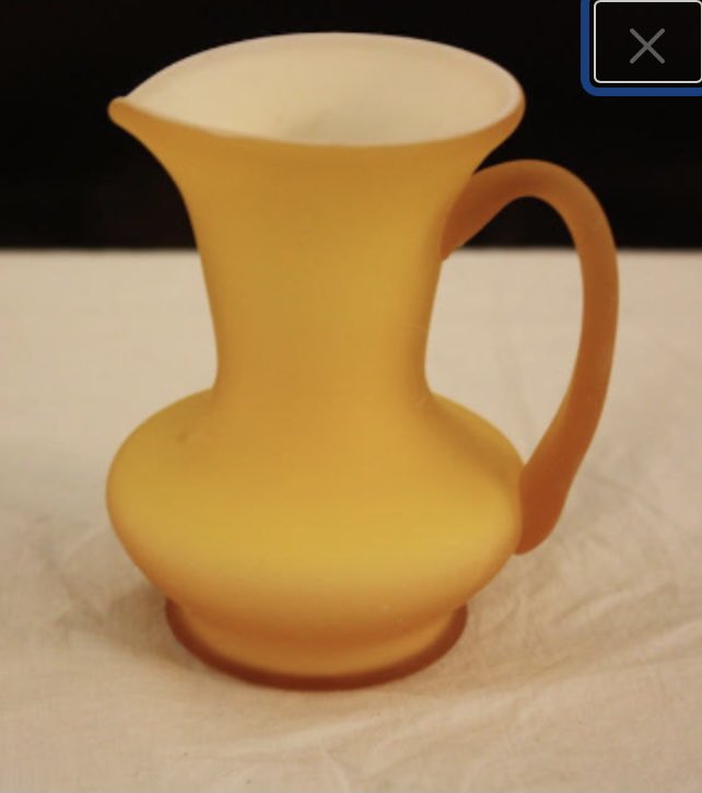 emmasattic98's tweet image. Vintage Kanawha Authentic Peachblow #264 Miniature Pitcher, "Lemon” by EmmasAtticTreasures etsy.me/3IzKSmJ via @Etsy #Miniature #Pitcher #Lemon #Kanawha #AuthenticPeachblow