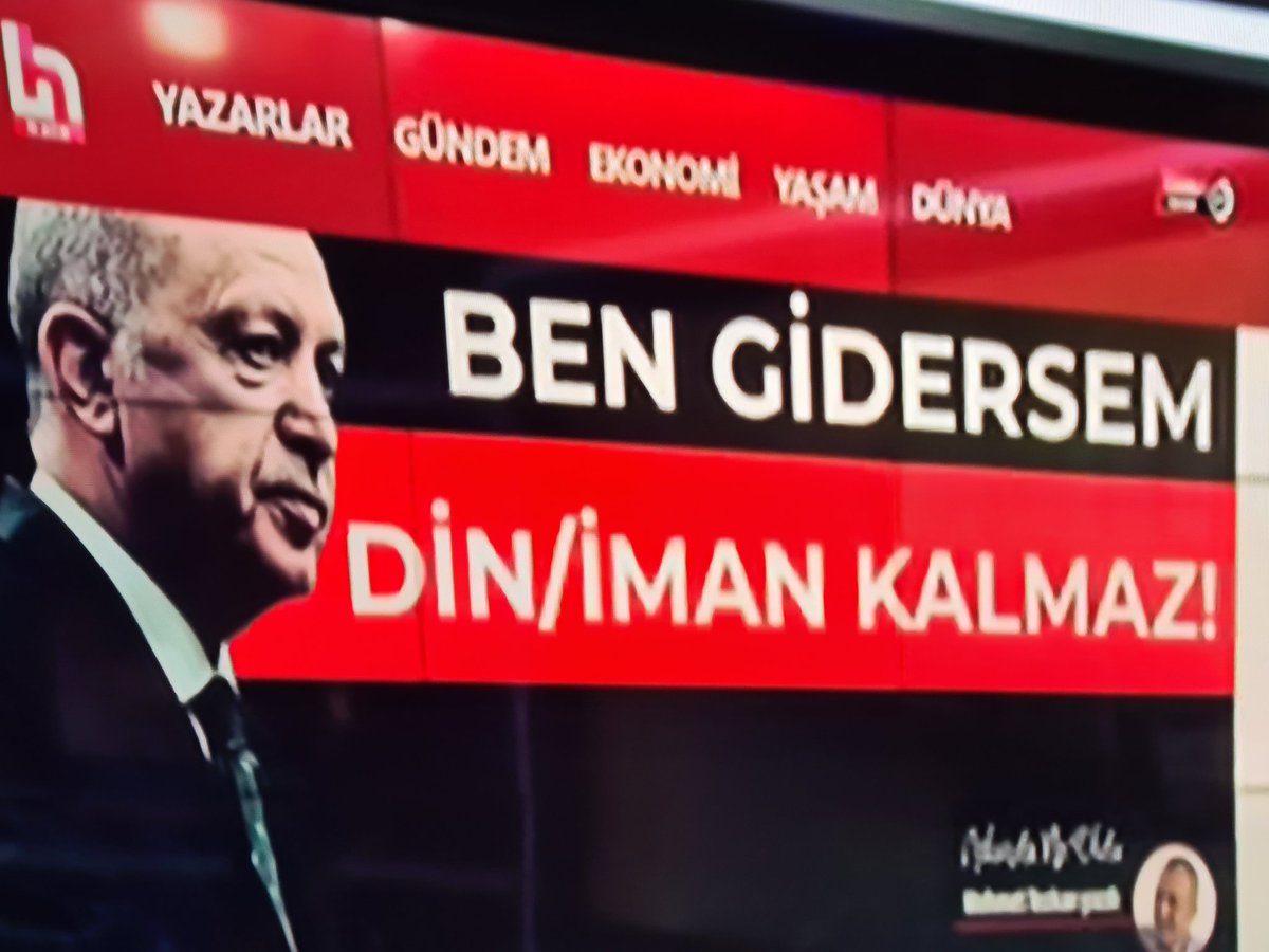 Tam tersi , millet DEİST olacak.