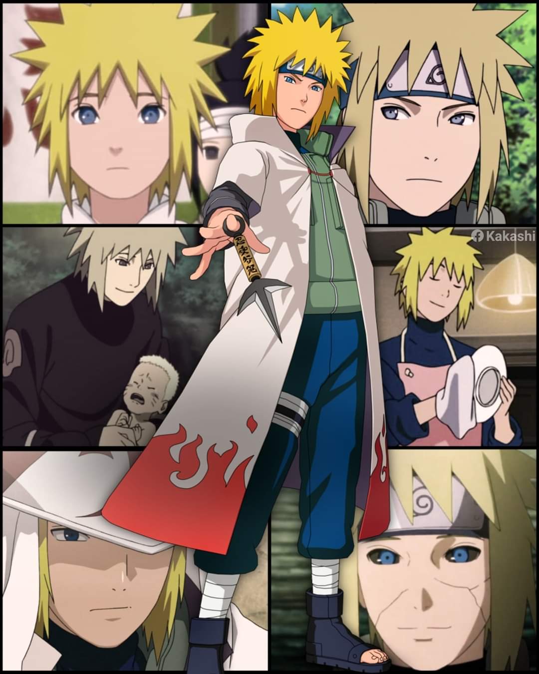 Happy Birthday Minato Namikaze. 4th Hokage, Yellow Flash of The Leaf  