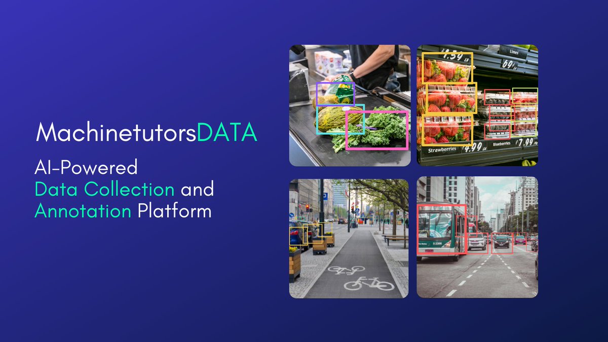 machinetutors's tweet image. Any application of #AI and #ML will only be as good as the quality of your data. 
MtData provides high quality annotated data at exceptional speed, quality and scalability.
@machinetutors #MtData #MtAPI #artificialintelligence #dataannotation #datacollection #datalabeling