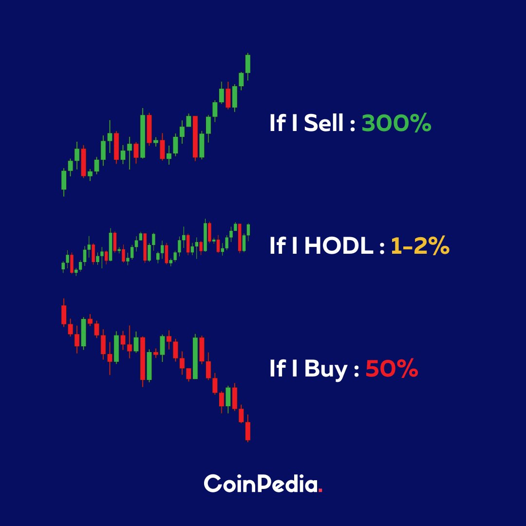 CoinpediaNews's tweet photo. Do you Experience the same ?? #JustTraderthings

#cryptotrading #Altcoins  #HODL https://t.co/V9wQh7KsqS