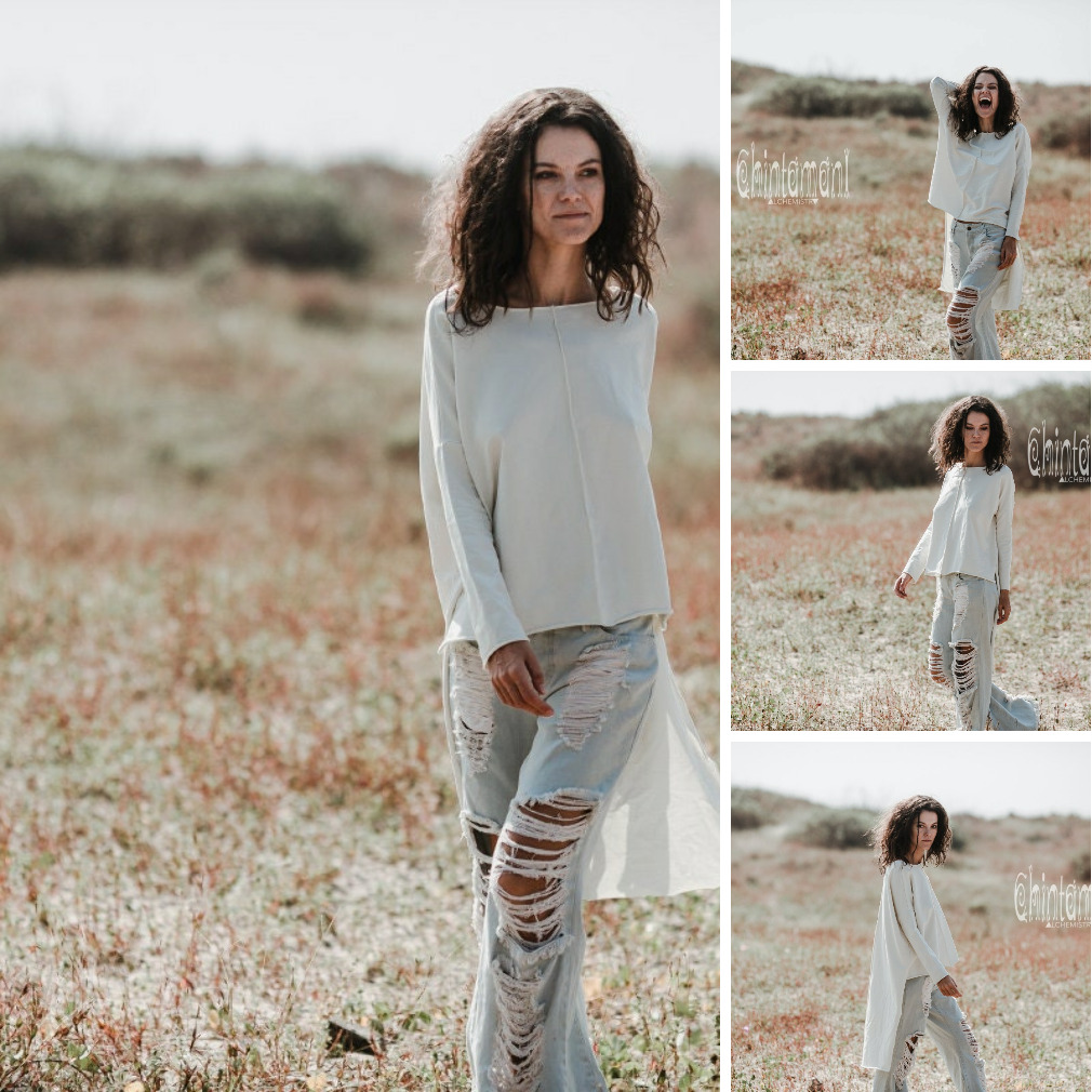 ChintamaniAlch1's tweet image. Off White Frock Sweatshirt  Boho Blouse with etsy.me/31bx25Z @etsymktgtool