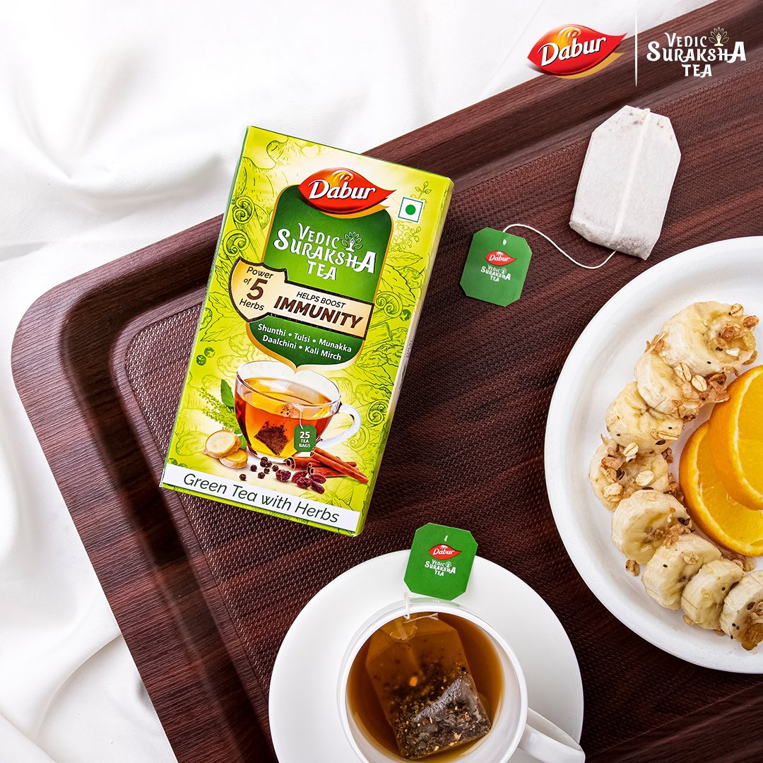 Eat what you want and digest it with Dabur Vedic Green Tea.

Buy now: bit.ly/348Mt0t

#Dabur #powerof5herbs #immunity #tea #tealover #health #beverage #healthlifestyle #teablogger #foodstagram #stayfit #newlaunch #teatime #chai #chailover #greentea #ayurveda #ayurvedic