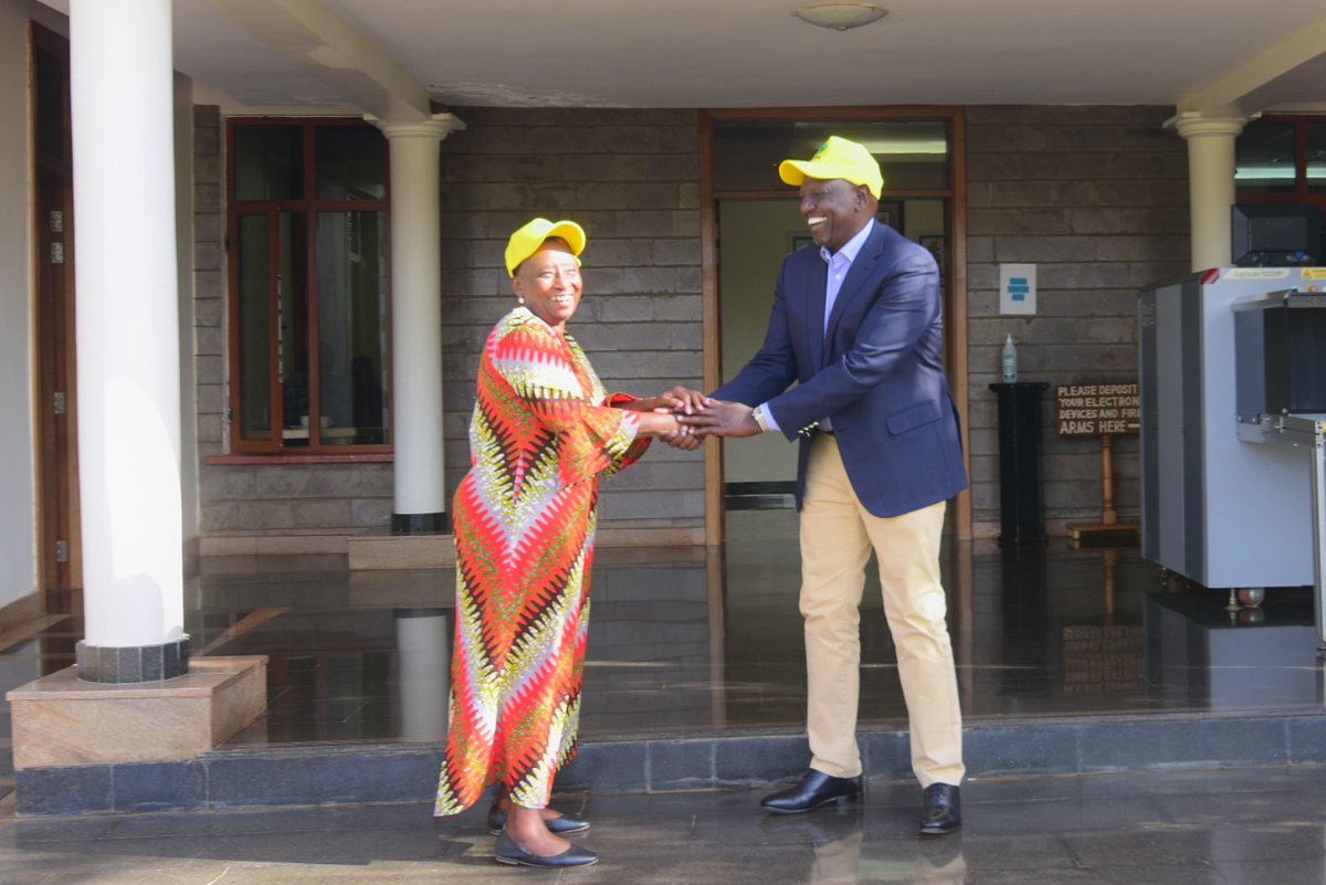 WilliamsRuto's tweet photo. The Hustler Nation is growing bigger and bigger. This morning we welcome Adelina Mwau, the Deputy Governor of Makueni County, to UDA. Karibu Mama. https://t.co/jea9YAzmjP