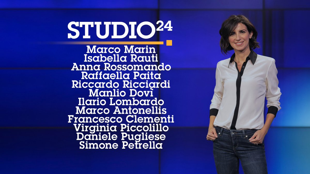 Vi aspettiamo a #Studio24, alle 10:00 su <a href="/RaiNews/">RaiNews</a>, con i nostri ospiti per parlare di

#Quirinale #Quirinale2022 #Quirinale22 #PresidenteDellaRepubblica #Draghi #Mattarella #Berlusconi #Conte #Salvini #Letta

Conduce <a href="/GiorgiaRomb/">Giorgia Rombolà</a>