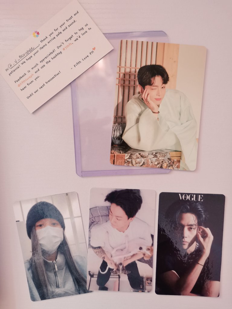 _V_Borahae's tweet photo. 💗 Happy Mail 💗 | #Tete_BreadHaul
Ndi man sure sa mga secured merch today, something irl arrived today. 😍
Tysm @fifthloveph for securing this bwl hoodie during the bf sale and pahabol jk budol. 💗
Looking forward sa V merch from your shop din po. 🤩 Borahae 💜
♡ #5thfb ♡ https://t.co/TMMtsn7NUn