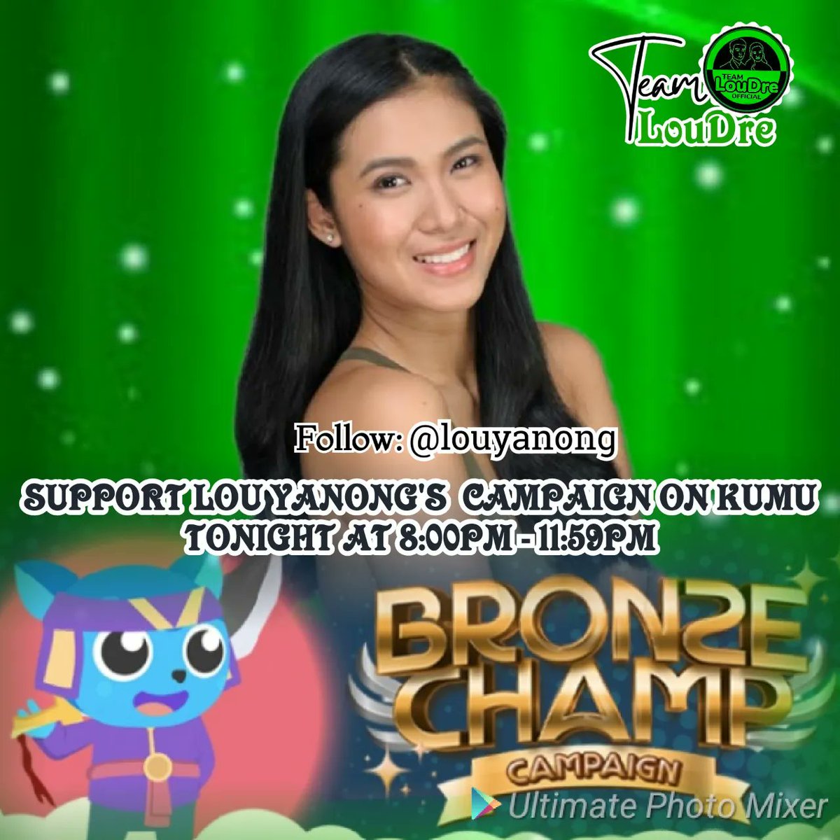 Please do support <a href="/louyanong/">Lou Yanong</a> Bronze Champ Campaign Finale later <a href="/8/">.</a>:00pm to 11:59pm.