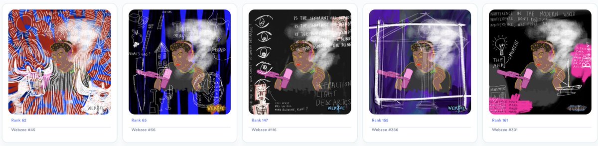 WebzeeNFT's tweet photo. 🎨 WEBZEE "Crypto manipulator"
👉 https://t.co/rIX9RV4XHO

The main character of these 5 pieces NFTs is “Persistent Influencer”, smoking a green cigarette from which a cloud of white smoke is emanating. 

Find out more in next post 🖕

#NFTs https://t.co/f5YzmoTJda