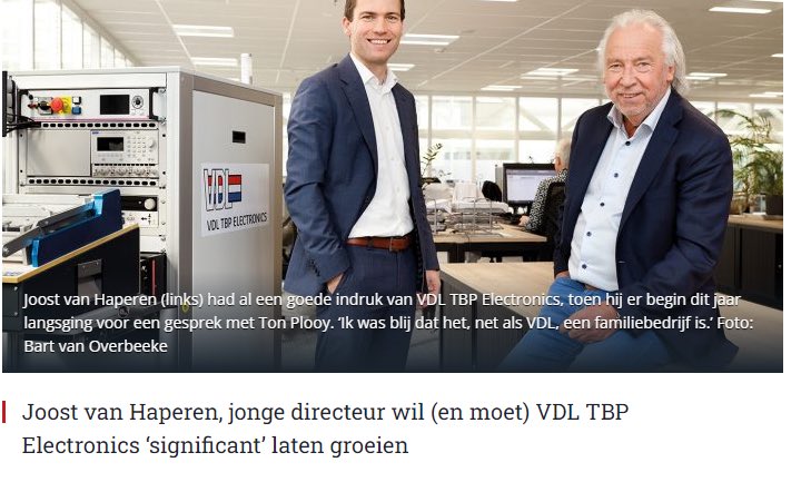 vdltbp's tweet photo. Mooi artikel weer in LinkMagazine, lees hier het duo-interview met Ton Plooy en Joost van Haperen:
https://t.co/CMb7TZAPbR
#krachtdoorsamenwerking #familiebedrijf #LINKMagazine #EMS #ElectronicsManufacturingServices https://t.co/YhfXinYmMr