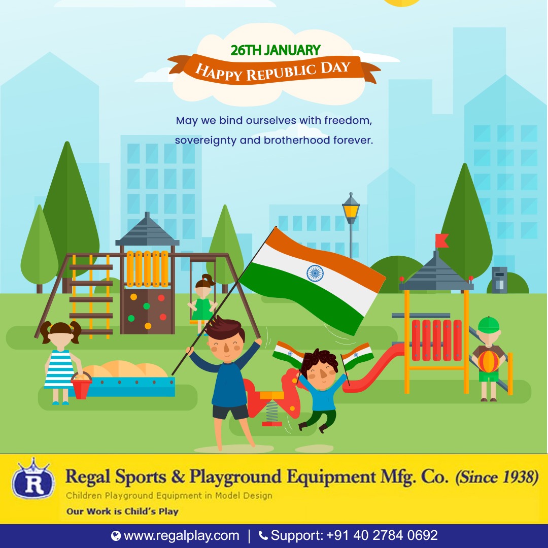 Regalplay's tweet photo. May the pride of Tricolor add more colors to your life. Happy Republic Day!!! 
#Regalplay #Regalsports #RepublicDay2022 https://t.co/9CdQ2kl8cs