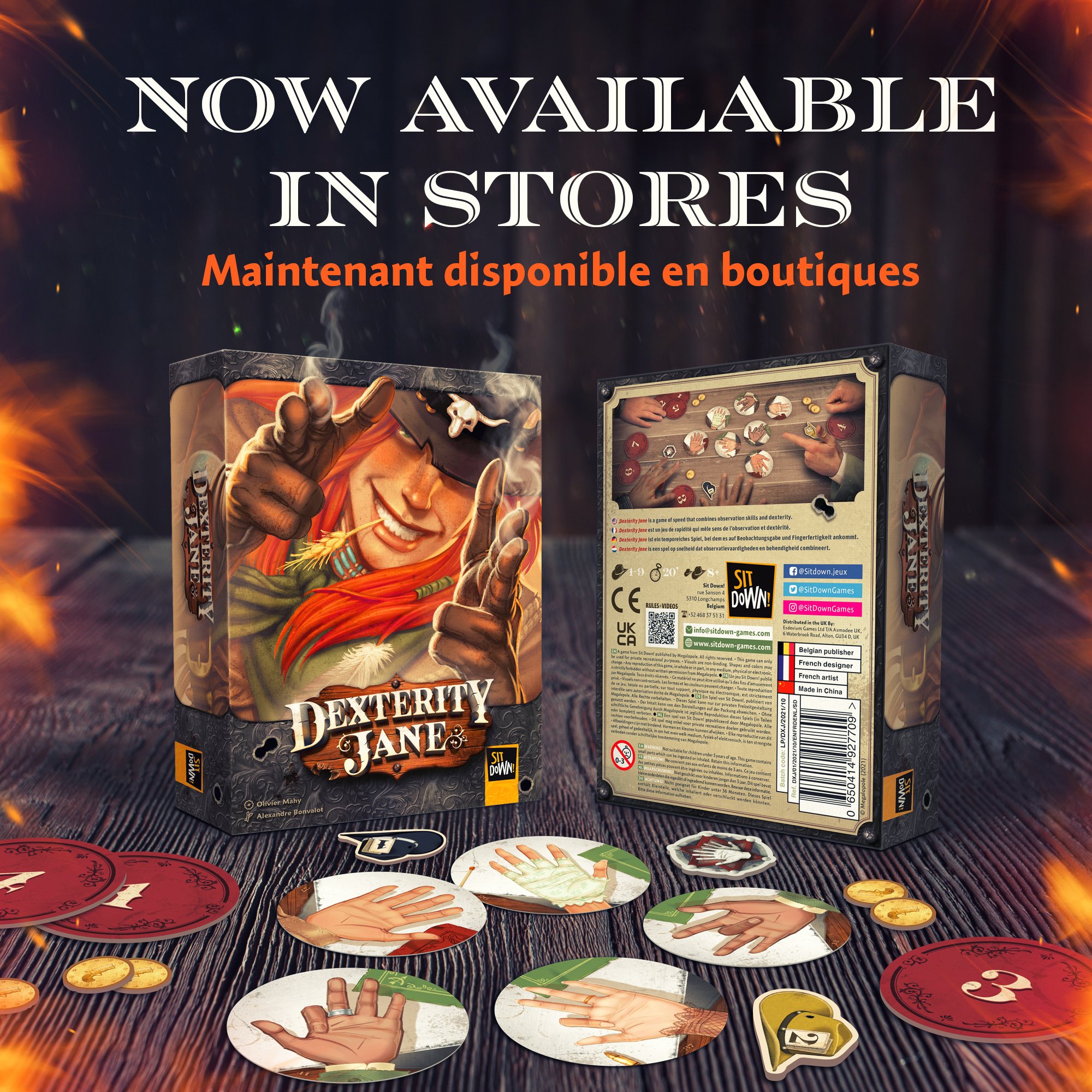 Sit Down! on Twitter "💥 Dexterity Jane is now available in stores 💥 Start the year by