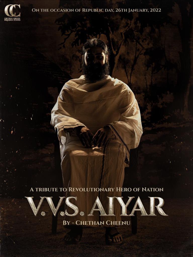 ccproductions04's tweet photo. #PRELOOKS
#ONEACTOR12MAKEOVERS 
On the occasion of #RepublicDay    
#26thJan A TRIBUTE TO REVOLUTIONARY #HERO’s 
#VeluThampiDalawa #VVSAiyar
Recreated By Aspiring #Actor 
@ChethanCheenu 
#ccproductions04 Initiative
 @onlynikil 
@ursVamsiShekar @HarishVN1 @manjugopinath #JaiHind https://t.co/tD37oc0niC