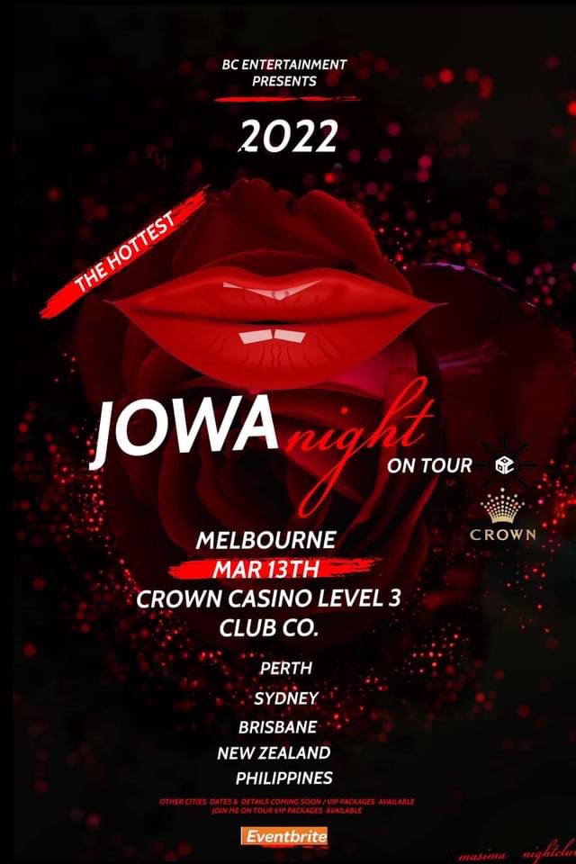 Early bird tickets are currently on sale... 

Get your tickets and let me know if your group wants a VIP booth. 

Take part in the 2022 Jowa Night Tour!!!

eventbrite.com/e/251777983727…