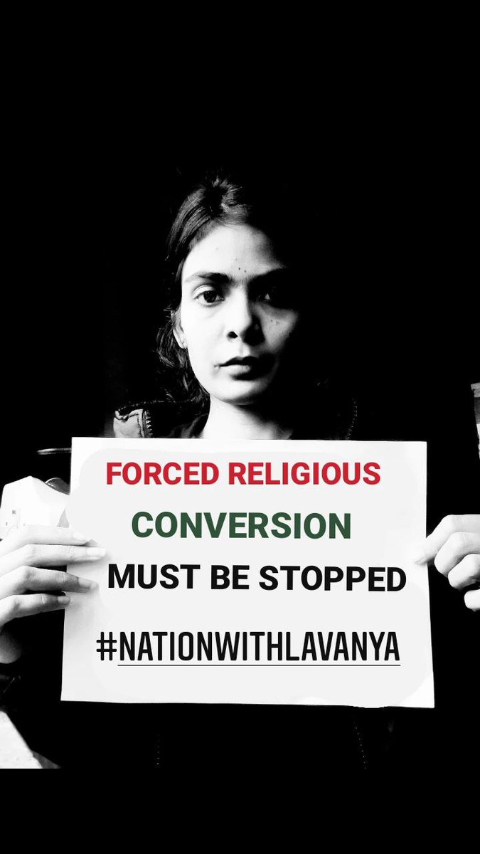 Krishna30123006's tweet photo. A church father rapes a nun, and ultra feminists won't care much.
A child is forced to commit suicide for not converting, the 'sickular' class that keeps crying of communalism will keep sleeping.
This is the truth of their 'woke' culture Folded hands. #NationWithLavanya https://t.co/VSJtw7uuqV