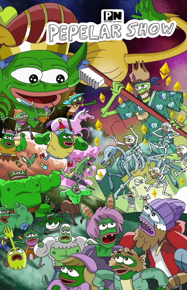 New one is ready at @withFND! Do you like this "Pepelar show"? 🐸🐸🐸
<a href="/jaggedsoft/">jagged</a> <a href="/jaggedVIP/">SKOPfather</a>
#frogfam #pepethefrog #nft #NFTCommunity
foundation.app/@Gudvin/founda…