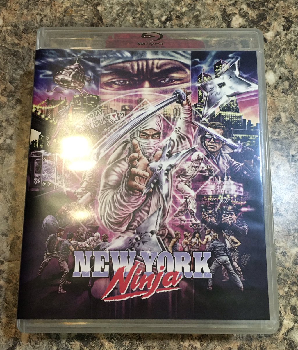 I hope everyone gets a chance to check out New York Ninja . It’s so crazy and fun ! And the Score is insane ! @VinegarSyndrome @voyag3rband #newyorkninja #ninja #bluray