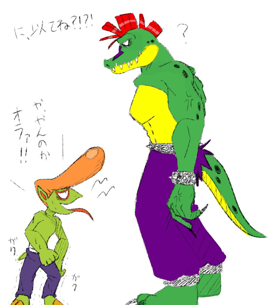 syakea_1207's tweet photo. 似てない…?!何か雰囲気とか格好とか…?!?!
#securitybreach
#SecurityBreachFurysRage
#montgomerygator
#妖怪ウォッチ
#YokaiWatch
#グレるりん
#Roughraff https://t.co/oxjlgcynwF