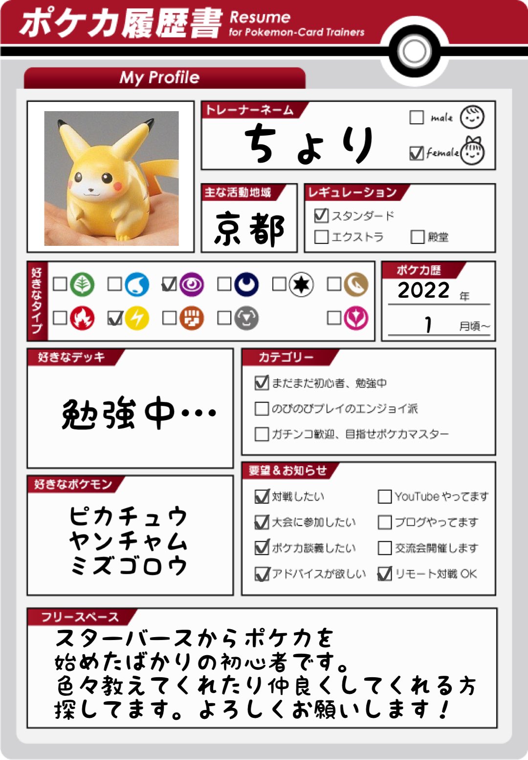ちょり Pikachoripk Twitter