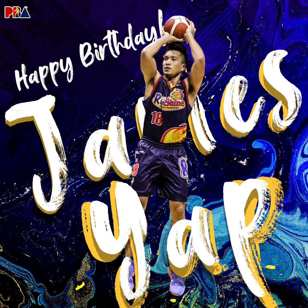 Pbaconnect: Happy birthday to James Yap! 