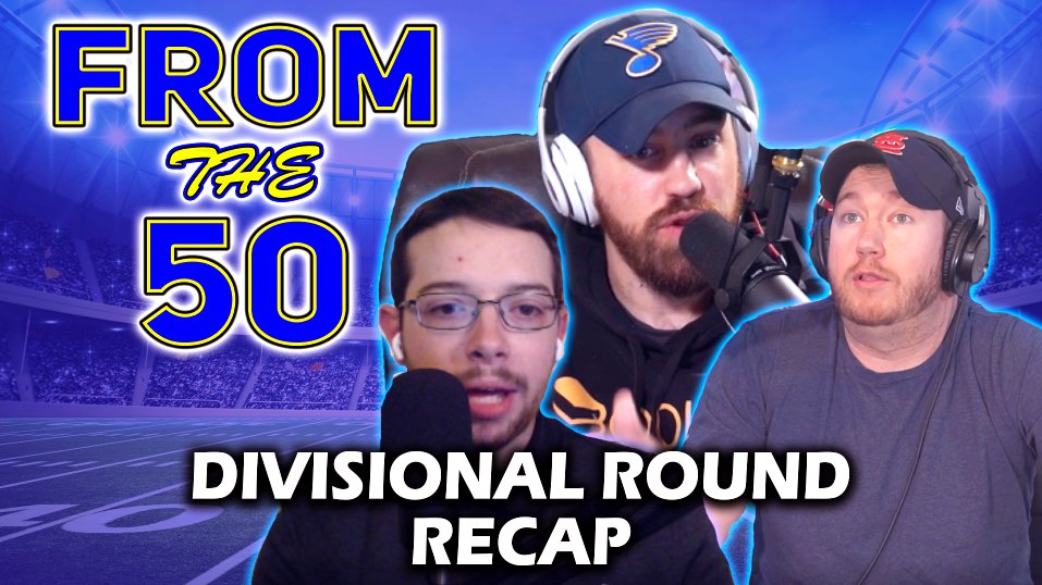 fromthe50show's tweet photo. Divisional Round Recap

🎧 https://t.co/TuZhFwt2e9
📺 https://t.co/2yb5yEQ6Hl

#NFL #NFLPlayoffs https://t.co/oz1CRwCXUO