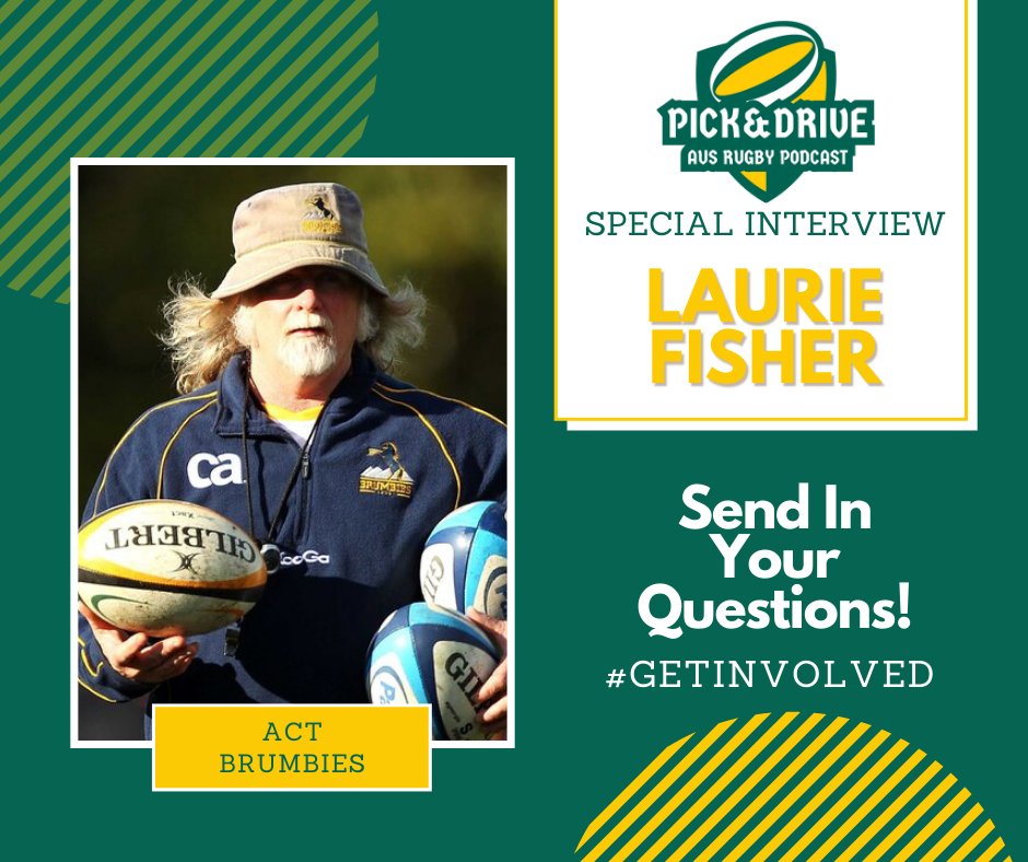 ScrumbagsRugby's tweet photo. Tomorrow afternoon Ando and Rev will interview rugby royalty when they sit down to chat with Lord Laurie Fisher. @BrumbiesRugby fans, send in the questions you want answered most!
#GetInvolved #PickandDrive #Brumbies #SuperRugbyPacific https://t.co/kUYIzOmFxp