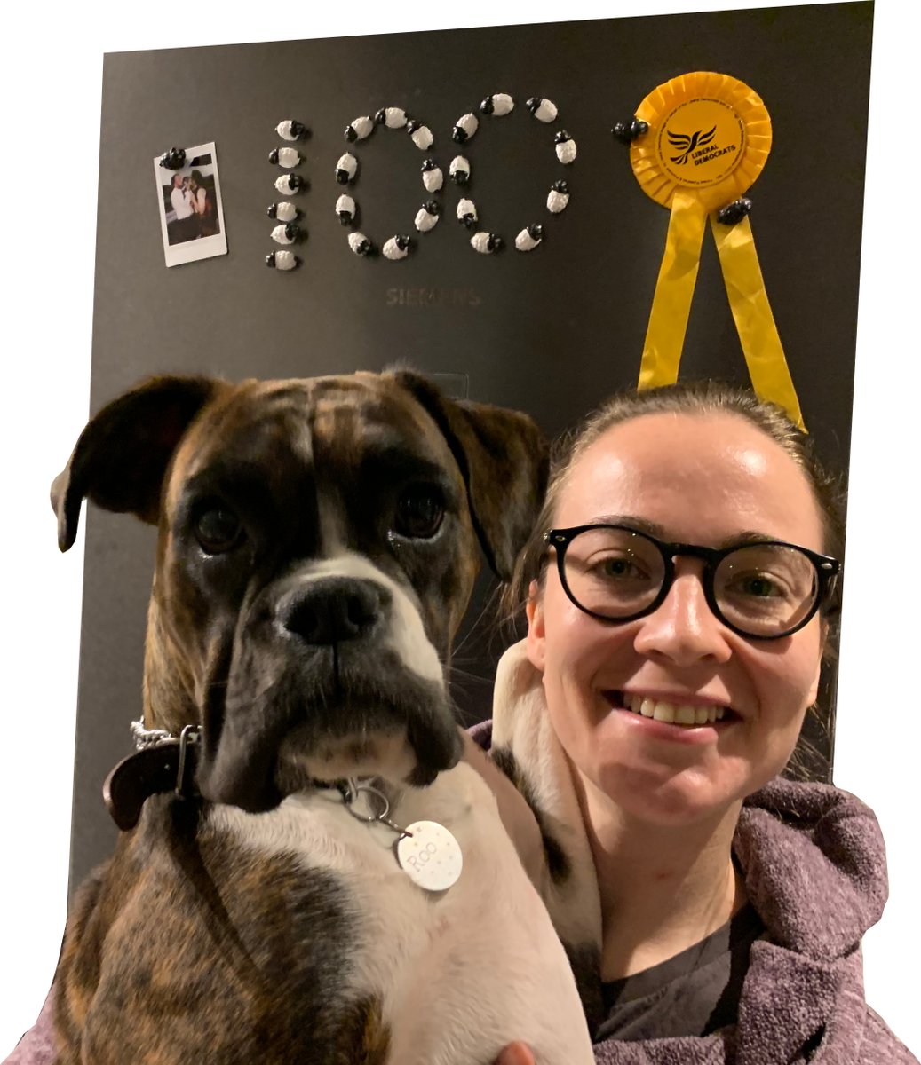 ALDC's tweet photo. It's EXACTLY 100 days until the 2022 Local Elections on Thursday 5 May!

This year, we'll be counting down the days with our favourite Lib Dem pets!

Roo and our campaigns organiser, @fsingleton19, are already working hard to get more Liberal Democrats elected in May! 🐶 https://t.co/tOxg1Cznht