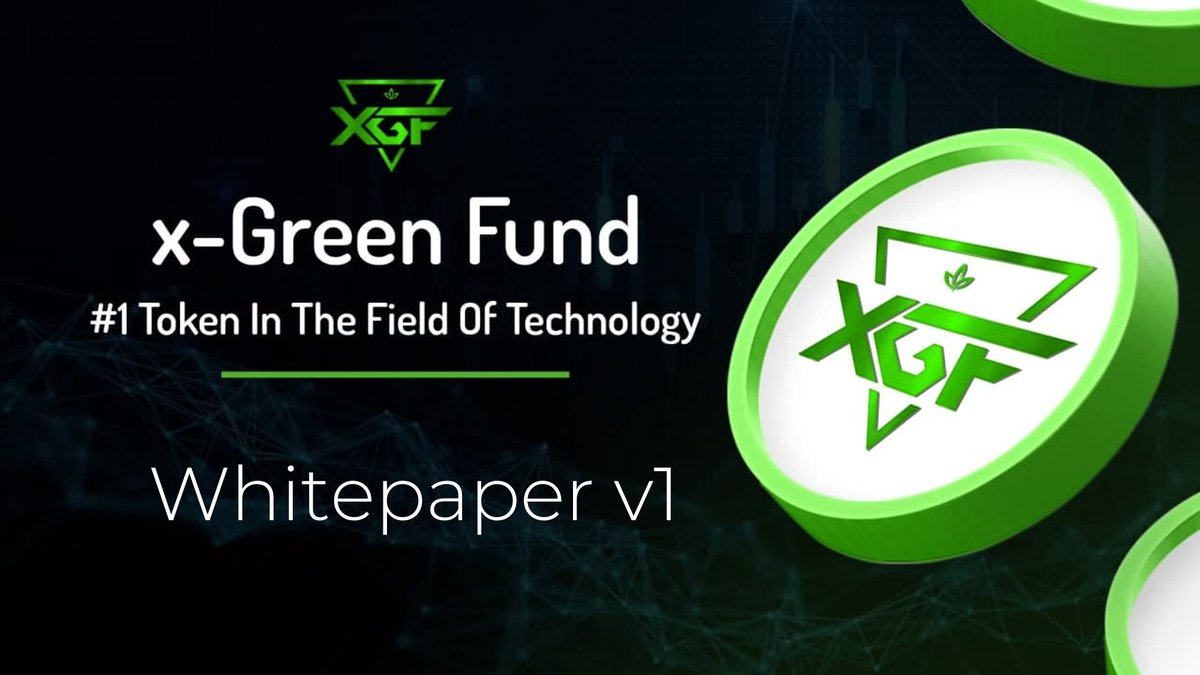 XGF | xGreen Fund tweet media