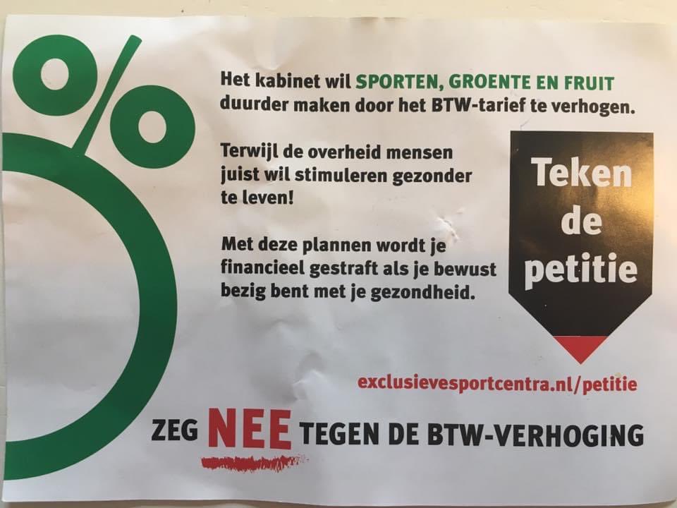 Weten we het nog??. In mei 2018 werd de #BTW op groente en fruit verhoogd van 6 naar 9 %. Dat kon toen heel erg snel #belastingdienst