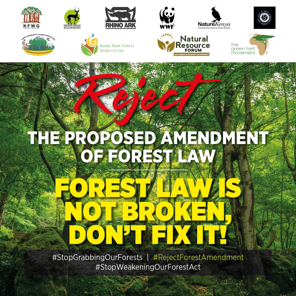 CollinsNgetich's tweet photo. They want to amend this to suite their selfish interests. Say NO
#Stopgrabingourforests #Rejectforestammendment #Stopweakeningourforestact https://t.co/hW9Hq89jMH