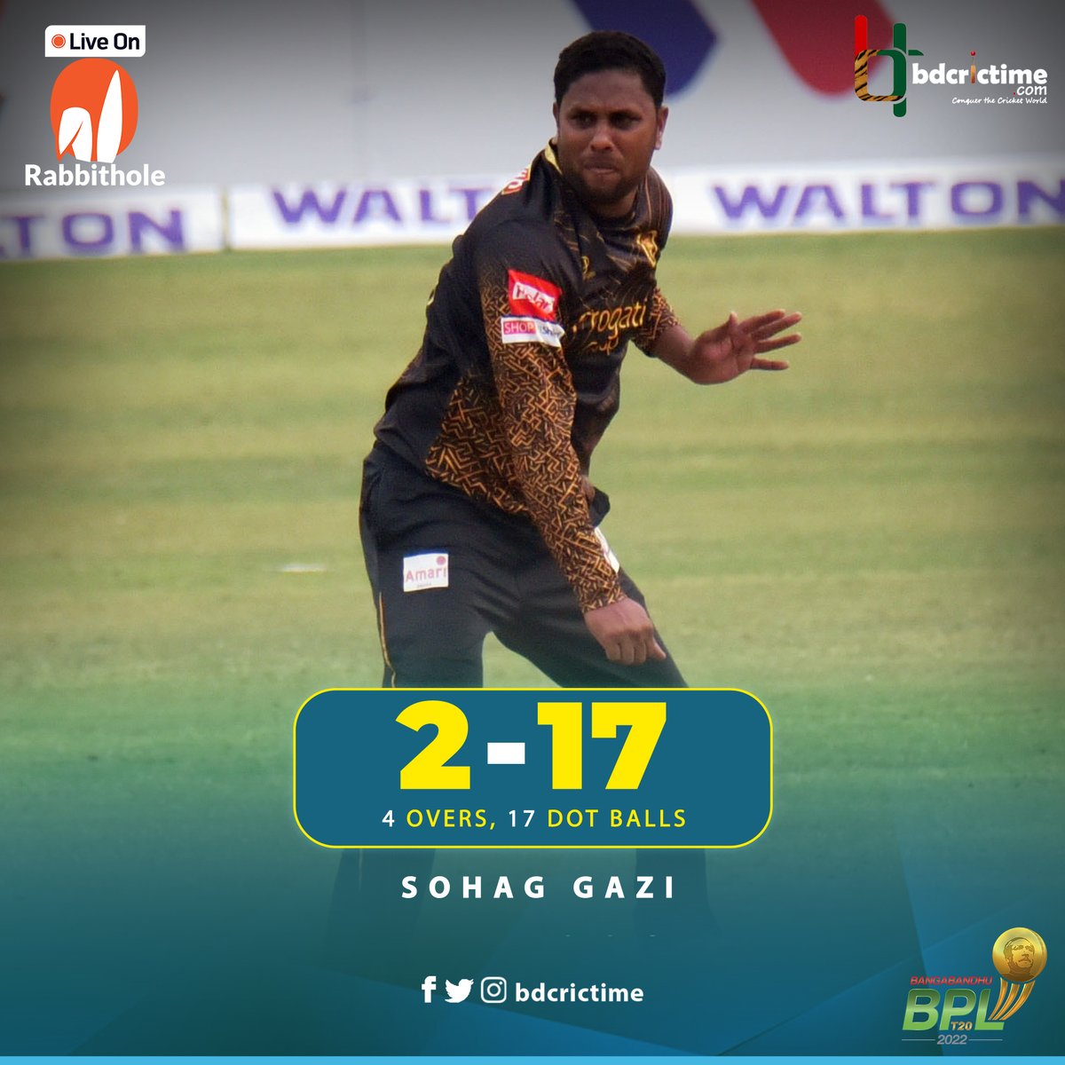 BDCricTime's tweet photo. Sohag Gazi 🤝 Mosaddek Hossain

How good was this duo against Minister Dhaka?

#BBPL2022 #MDvSS https://t.co/F8ahCApkvj