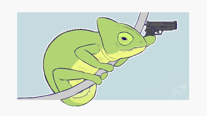 カメレオンちゃんのtwitterイラスト検索結果 古い順