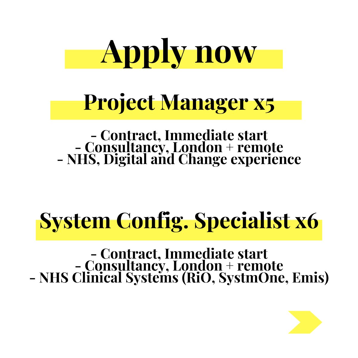 Tech4GoodChris's tweet photo. ⚡ TALENT TUESDAY⚡ SCROLL RIGHT TO SEE OUR VACANCIES. 
Nothing right for you? Get in touch to register with our recruiters for more opportunities. 

📞 Get in touch via direct message on LI, chris.walker@sandersonplc.com or 0117 457 8934 to find out more and have a chat. https://t.co/CTkou8BYzv