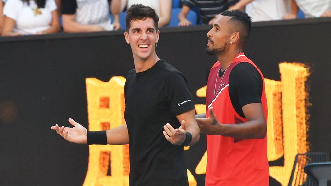 Thanasi Kokkinakis & Nick Kyrgios reach the doubles semifinals at the Australian Open.