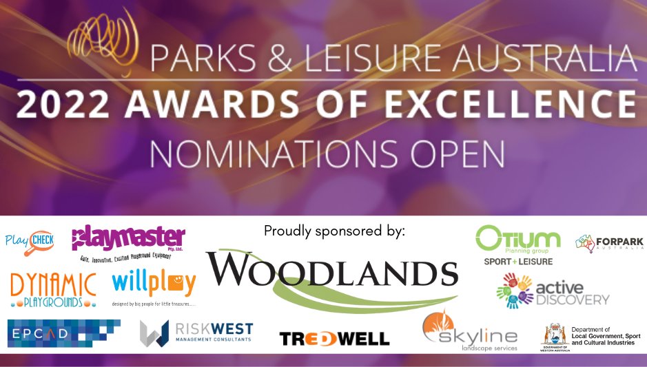 The search is on for Park of the Year; Playspace of the Year, Best Use of Technology, Community Facility, Mayor Event, Community Based Initiative, Strategic Planning, Best Rural Contribution, Research and Young Professional of the Year.  
parksleisure.com.au/awards/awards-…