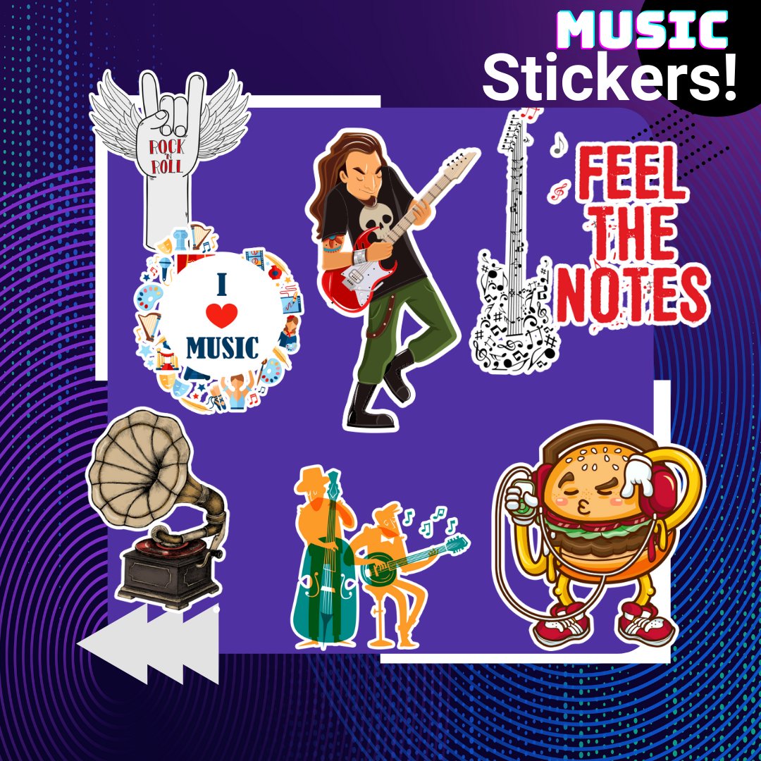 Sticker_Maker_'s tweet photo. Music, Stickers are available now in the Sticker Community. Enjoy the all-new characters and use them in a group chat or with your friend today to make the conversation more interesting. You can create your stickers download the app now.
#musicstickers
#stickerdesign #stickers https://t.co/NqaRRqhAfp