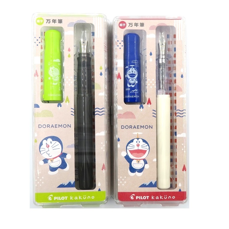 Kojimaya 初めての万年筆に人気のパイロット カクノ ドラえもんとポケモンのデザインで可愛くなって登場 入荷情報 ショウワノート パイロット ドラえもん ポケモン 筆記具 万年筆 文具好き 文房具 T Co Wtyy84pcy5 T Co