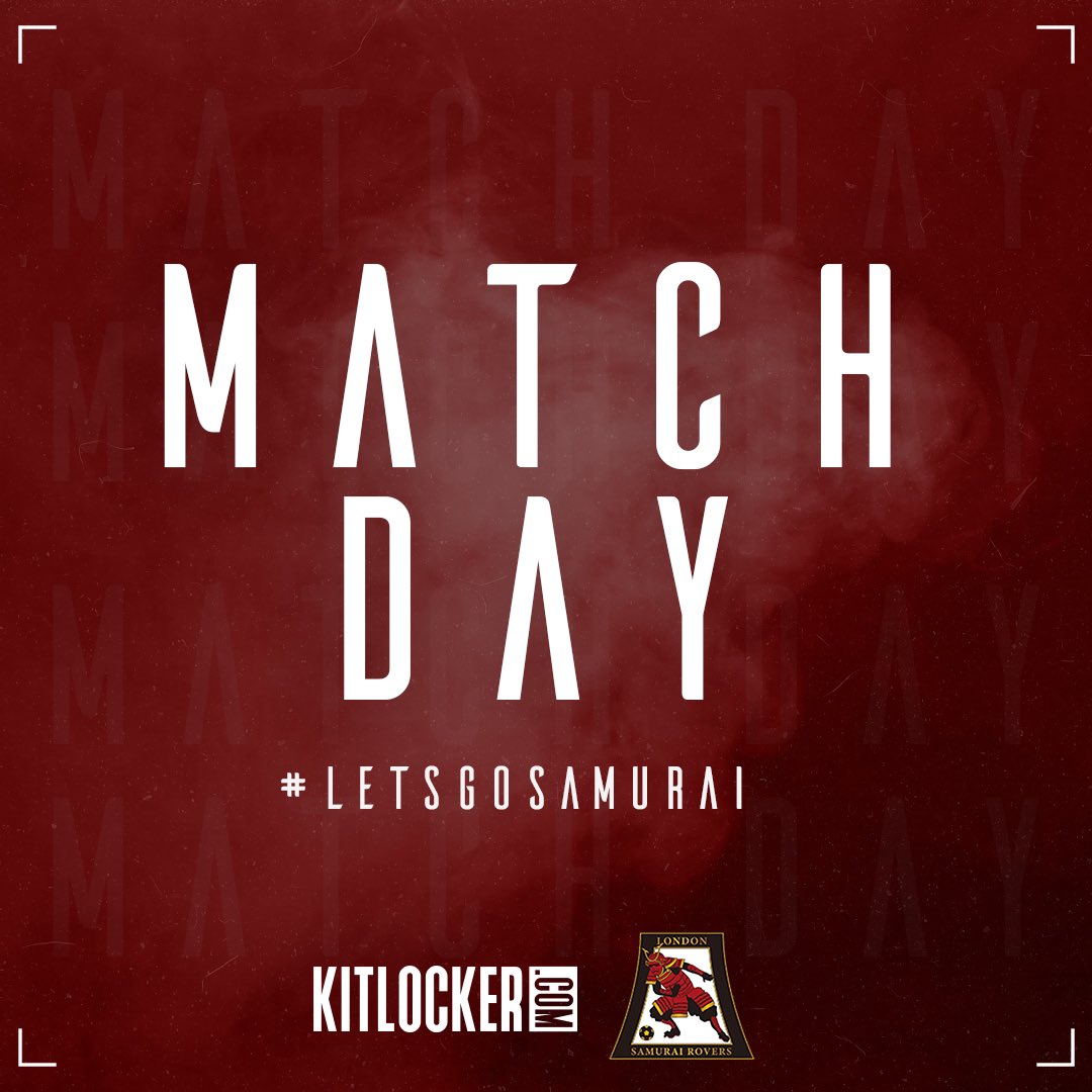 Samurairovers's tweet photo. MATCHDAY
We are in cup action tonight vs @JerseyBullsFC U23
β° 7:45PM kick off
π @JerseyBullsFC
π Rectory Meadow, TW13 6PW
π Β£5.00
π Printed Programme available (Β£1.50)
#LETSGOSAMURAI
#LSR | #LSRRAY https://t.co/xwbzpKMuDm