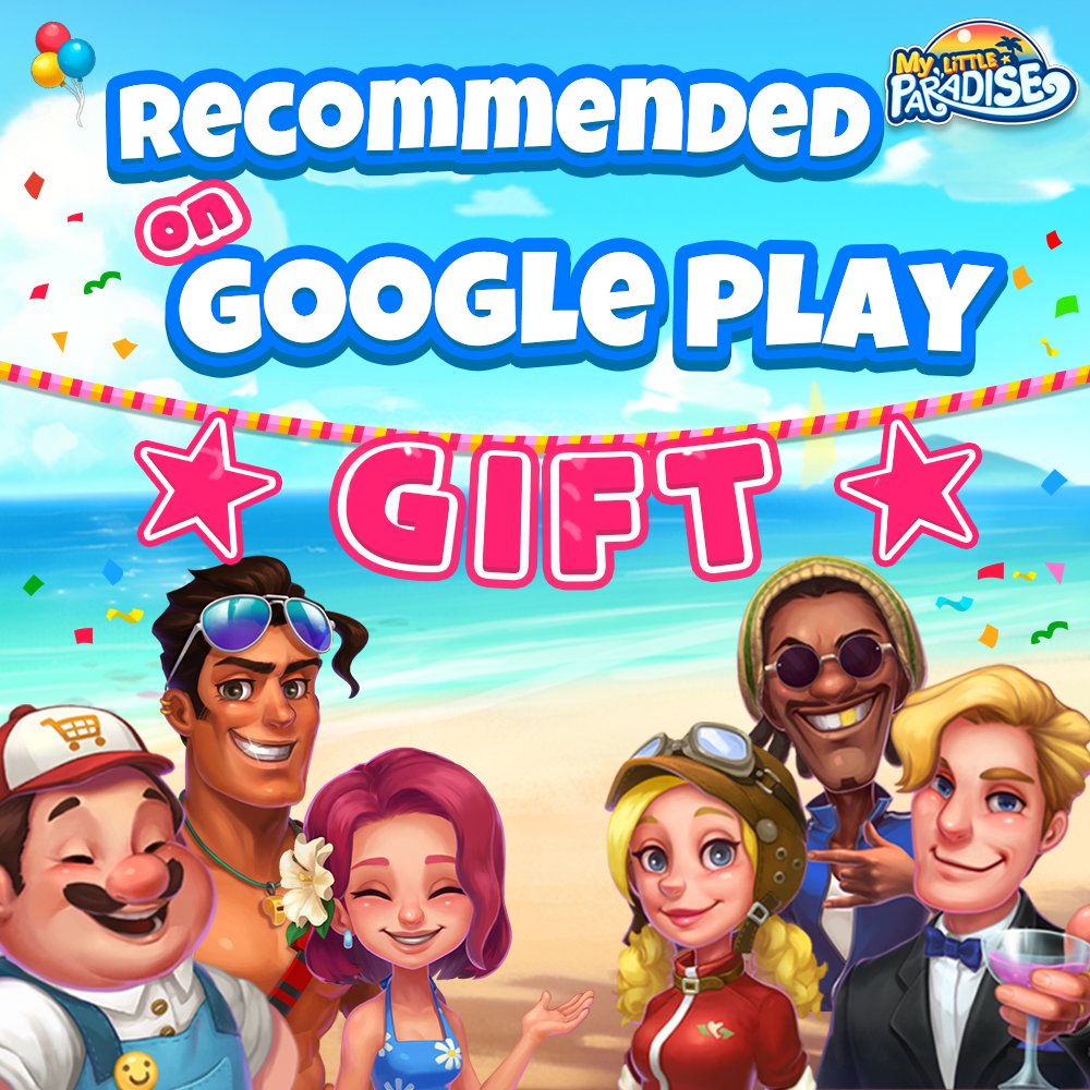 ML_Paradise's tweet photo. Hello everyone! 🥰

My Little Paradise is currently in the recommended games category in the Play Store! 🌏

For this special occasion, we've sent to all players a gift! Get 50 FREE Blue Gems 💎

Share the game with your friends! 🏖
https://t.co/TG67YTgd50

#mylittleparadisegame https://t.co/oXsbzC9CMj