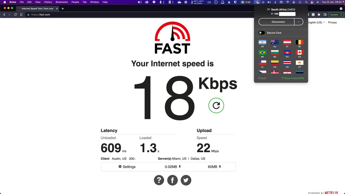 timmee's tweet photo. hey .@ProtonSupport .@ProtonVPN when are you going to fix ZA servers? we've had months of poor service and support shrugs me off with "engineers are looking at it" since 29 Oct 2021 (ticket 322505). We need low latency local servers! https://t.co/kUiMp4boEp