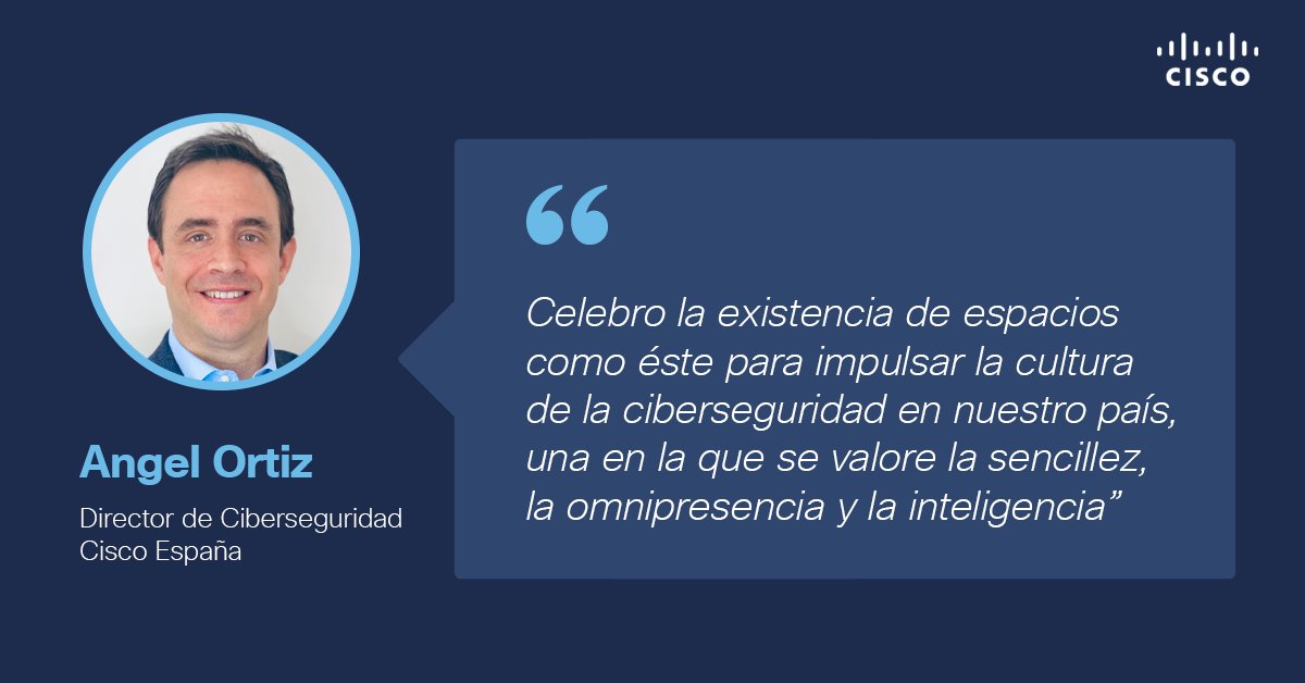 cisco_spain's tweet photo. 🎙️ El programa @ciberafterwork es un espacio para difundir y debatir sobre #ciberseguridad. @AngelOrtizAlva5 comparte su experiencia: https://t.co/G2V5742f56

#CiberAfterwork https://t.co/cNC4IrtAs1