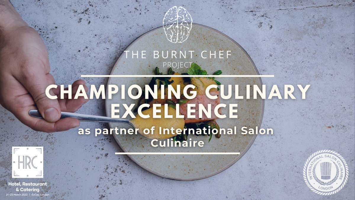 We're thrilled to be championing culinary excellence as partner of <a href="/SalonCulinaire/">Salon Culinaire</a> One of the world’s top competitions for chefs, the competitions offer a platform for chefs of all levels. See you <a href="/HRC_Event/">HRC</a> for the show!  21-23 March at ExCel London🖤💪 #yeschef #cheflife #chef