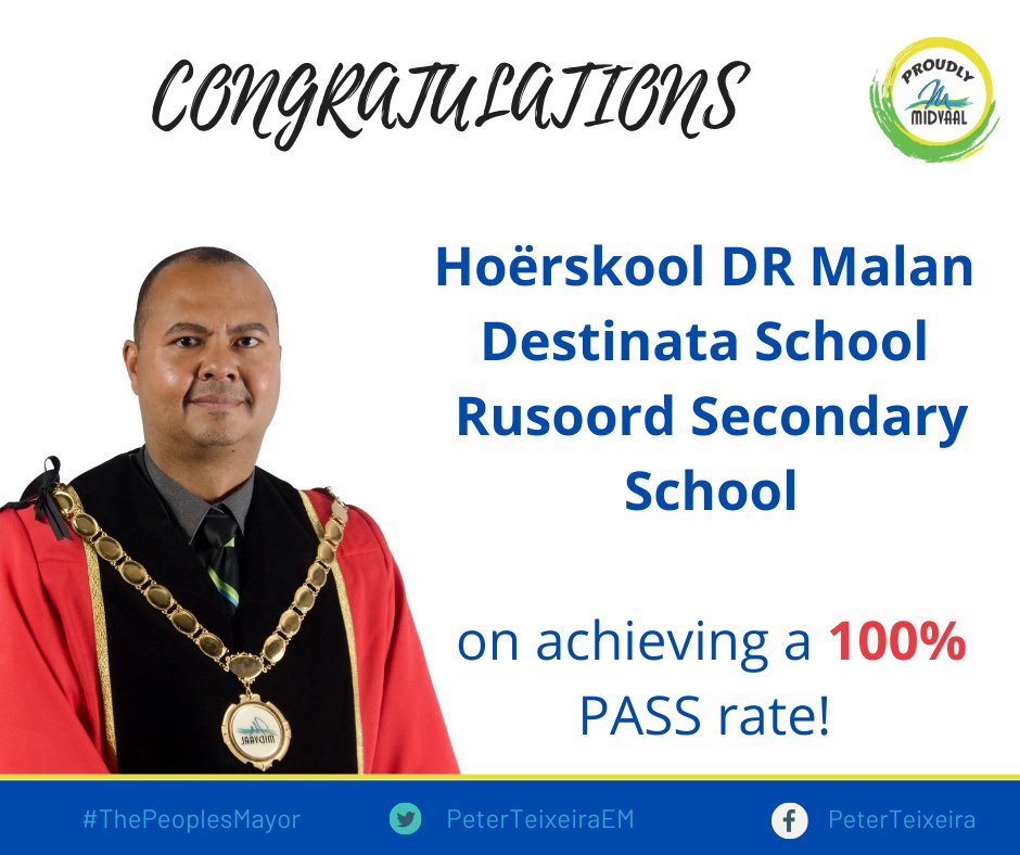 Congratulations to the top achievers! #matric2021
