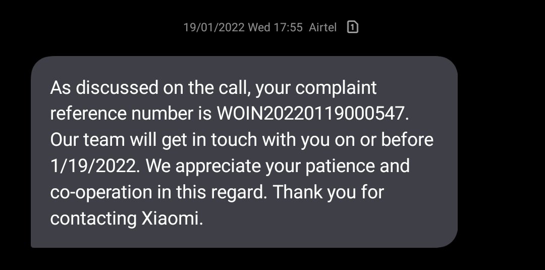 icebergajay's tweet photo. From 3rd January to 7 to 14 to 19 to an eternity.... Please let me know @Xiaomi @XiaomiIndia @manukumarjain how many days i have to wait to get my phone back from customer service centre.🙏🙏 https://t.co/3tTBhUAOiL