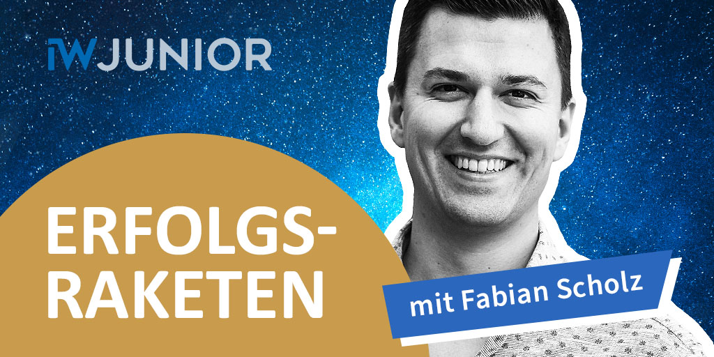iw_junior's tweet photo. Endlich! Der Podcast #Erfolgsraketen ist online!🚀Taucht ein in die Geschichten & #Erfolgsgeheimnisse spannender Persönlichkeiten!
Episode 1 mit @FabScholz -jetzt überall, wo es Podcasts gibt.▶️https://t.co/yVpaJcfZve
#Podcaster #IWJUNIOR #EmpoweringYouth #juniorprogramme #twlz https://t.co/2pbE1m27fo