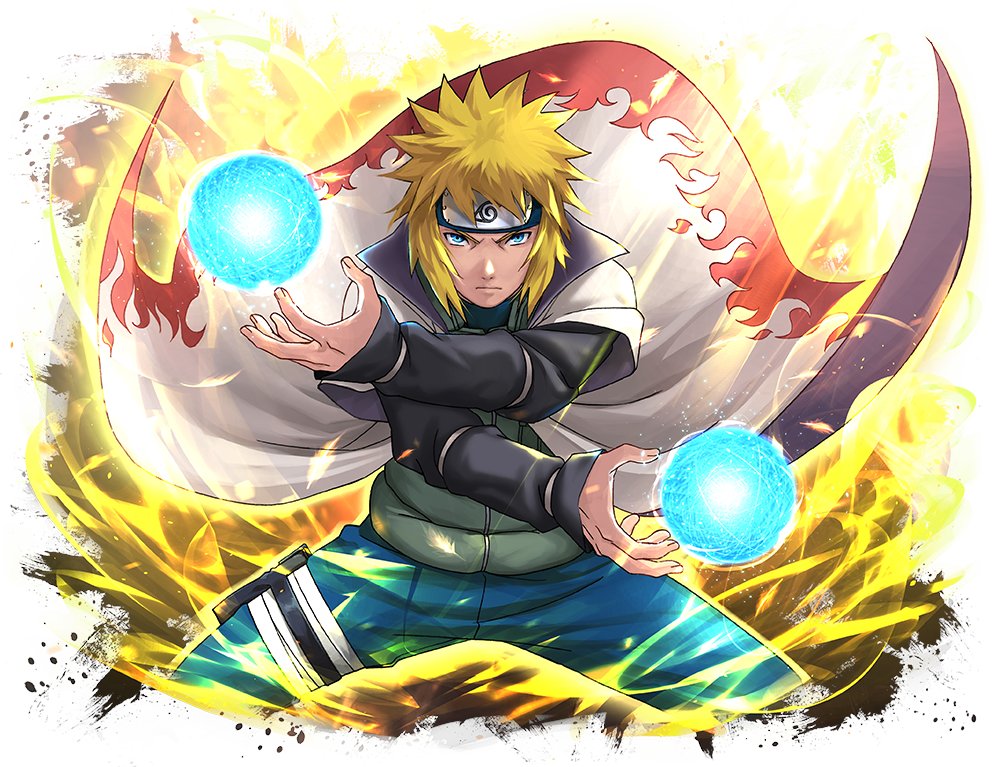 Happy birthday Minato Namikaze aka yellow flash.   