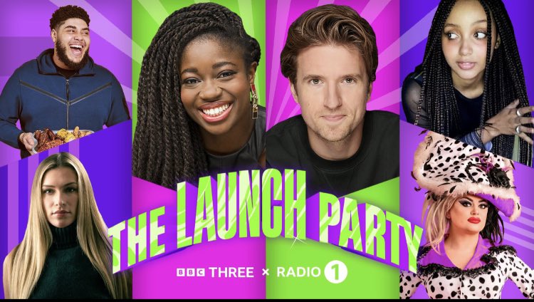 Tuesday at 7pm. An actual party. With cake. Which is allowed now. <a href="/bbcthree/">BBC Three</a> and <a href="/BBCR1/">BBC Radio 1</a>