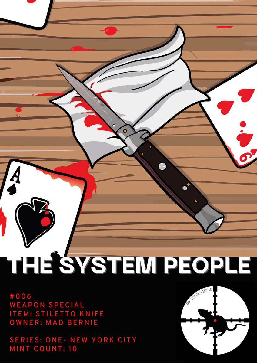 SystemPeople's tweet image. Congratulations to all the Mafioso members who secured #003 and the winner of #006.