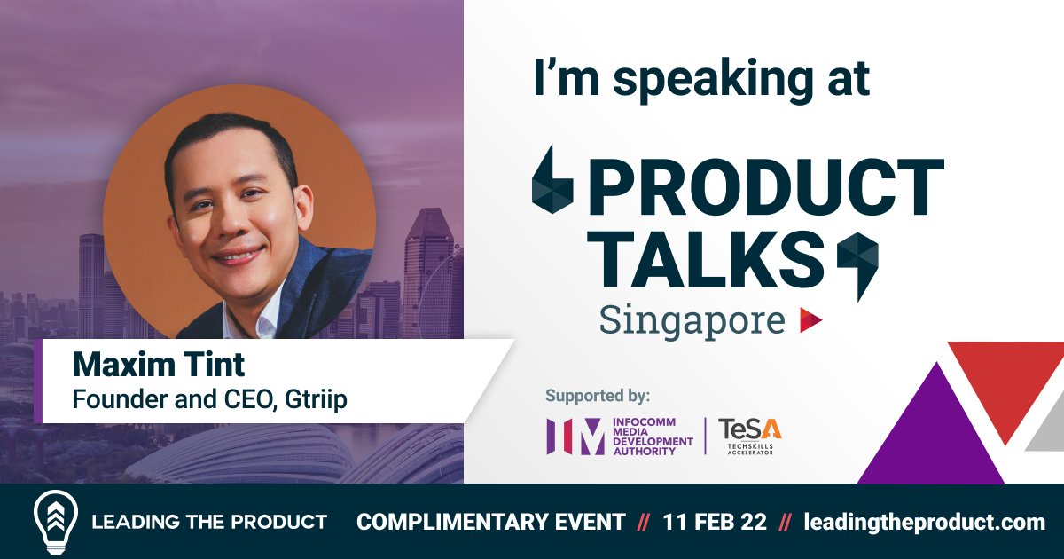 MaximTint's tweet photo. Product-Led culture meant every department was obsessed with different facets of user experience to shape our product. 

Join me on Feb 11th at https://t.co/AJjCWlN2hh by @LTPCON  and supported by @IMDAsg TeSA to hear about our journey on product-led growth. https://t.co/CvViAZ2lv6