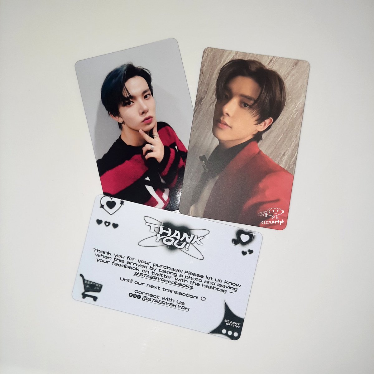 0227cartph's tweet photo. % — #kiamails 🗯
hello @staeryskyph one of my go to kpop shop here in bns twt, jake scylla came home. very smooth transaction and i am very satisfied with the packaging! kinilig din ako sa freebies super pogi nilang parehas, tysm! 🖤🥂
#STAERYFeedbacks 💭 https://t.co/we205oME6O
