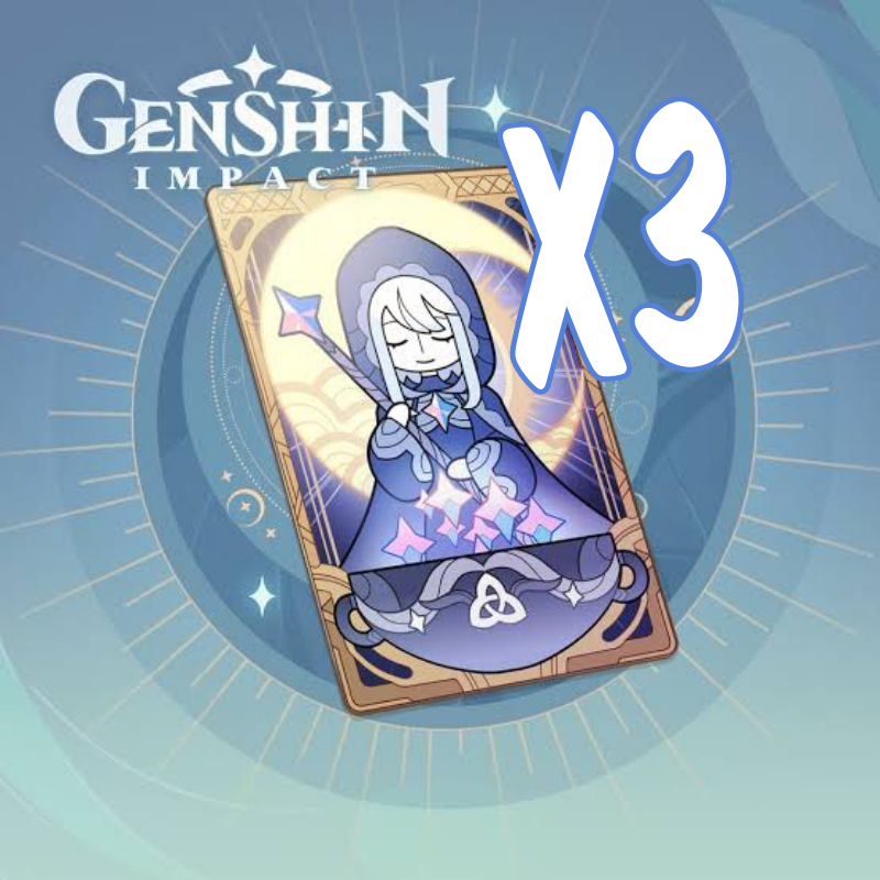 einunendlich's tweet photo. #genshingiveaway 
I'm going to do a Genshin Impact giveaway. The prizes are three Blessing of the Welkin Moon.
How?
1. Just retweet and I will pick randomly.
The winner will be announced on January, 31st 2022 at 18:00 p.m (GMT+7).
Good luck, travelers! https://t.co/HfFoqqMf1h